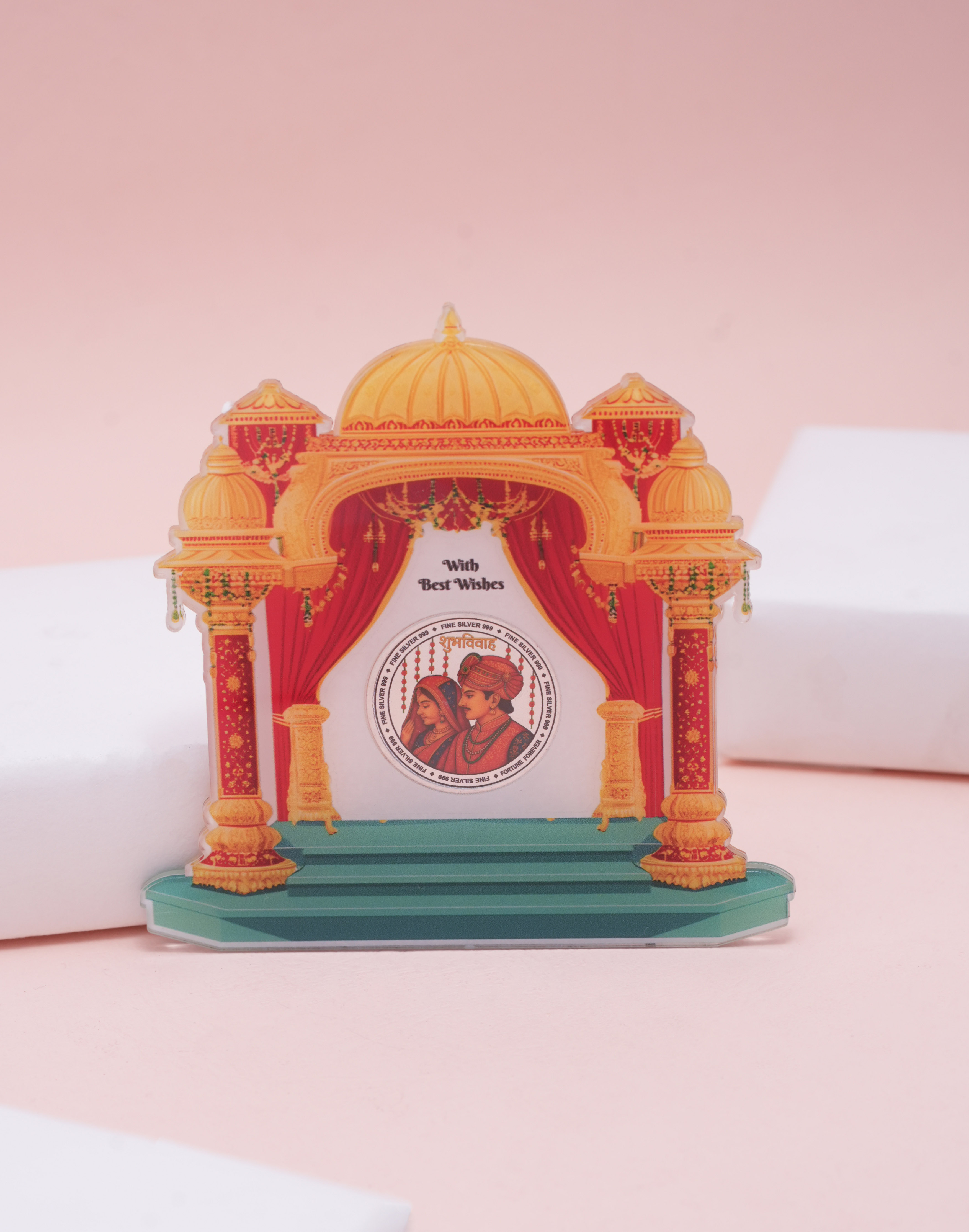 Wedding Blessings Silver Coin Gift