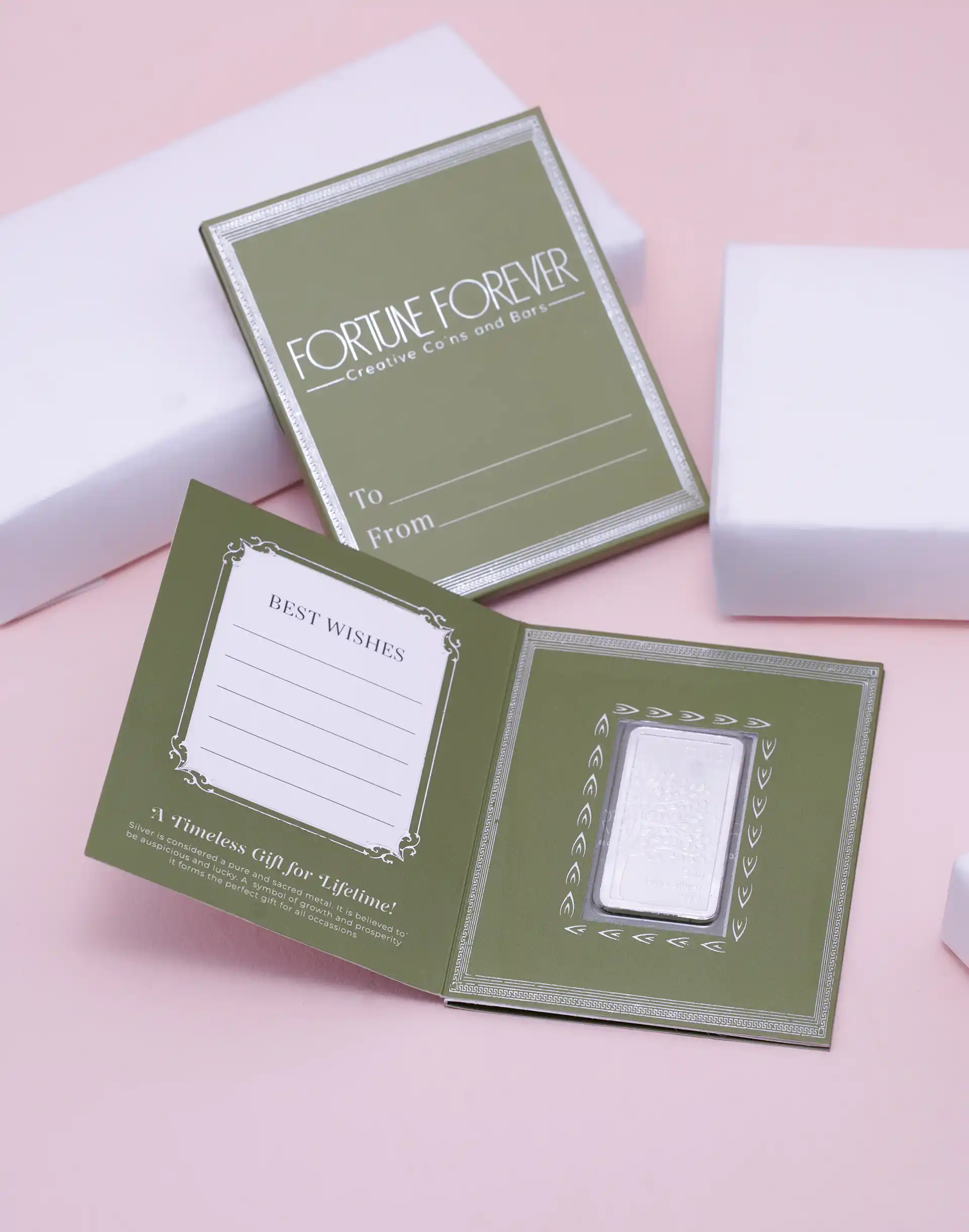 Classic Blessings Silver Bar Gift Card