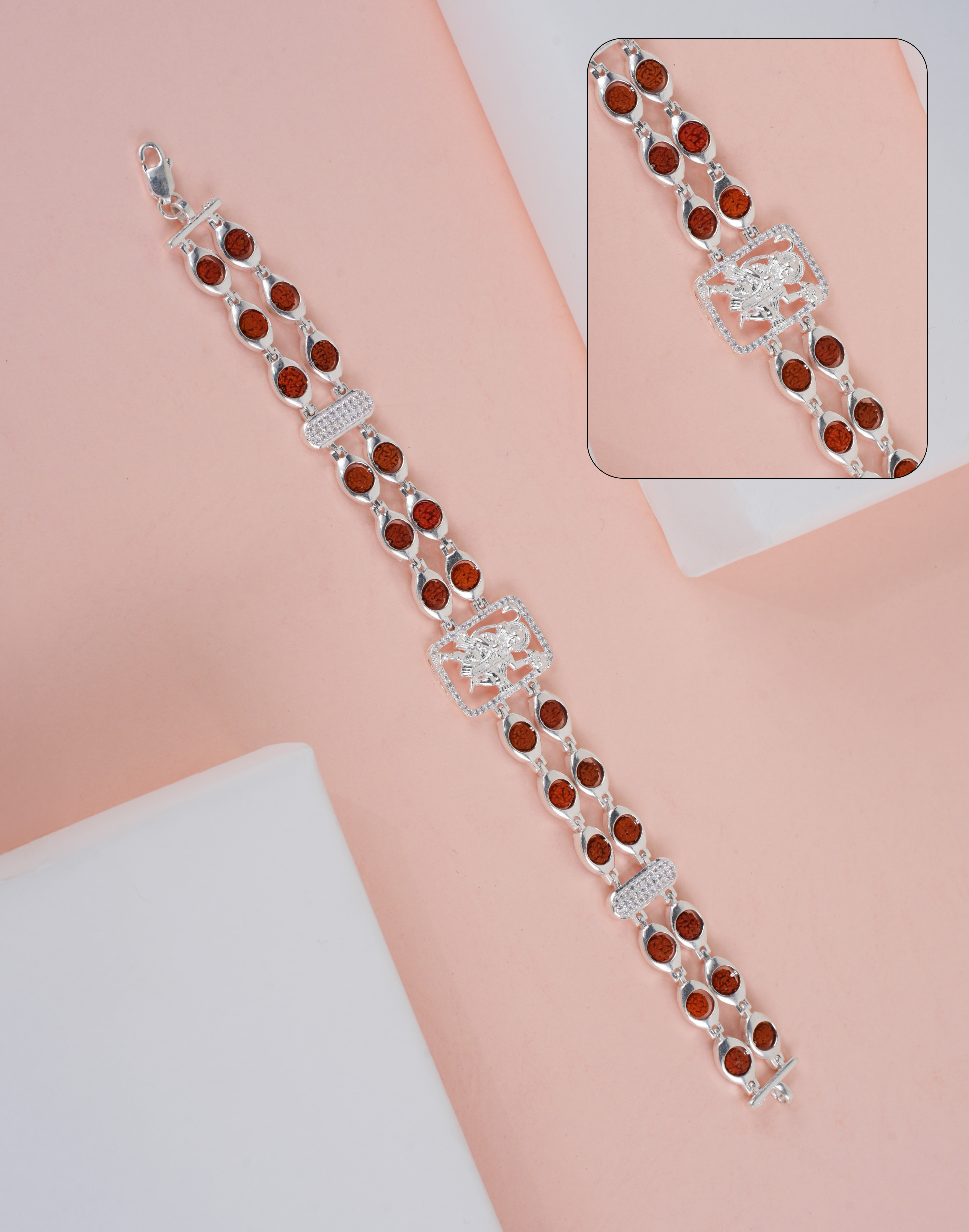 RUDRAKSH SHIVBAJRANG BRACELET 925