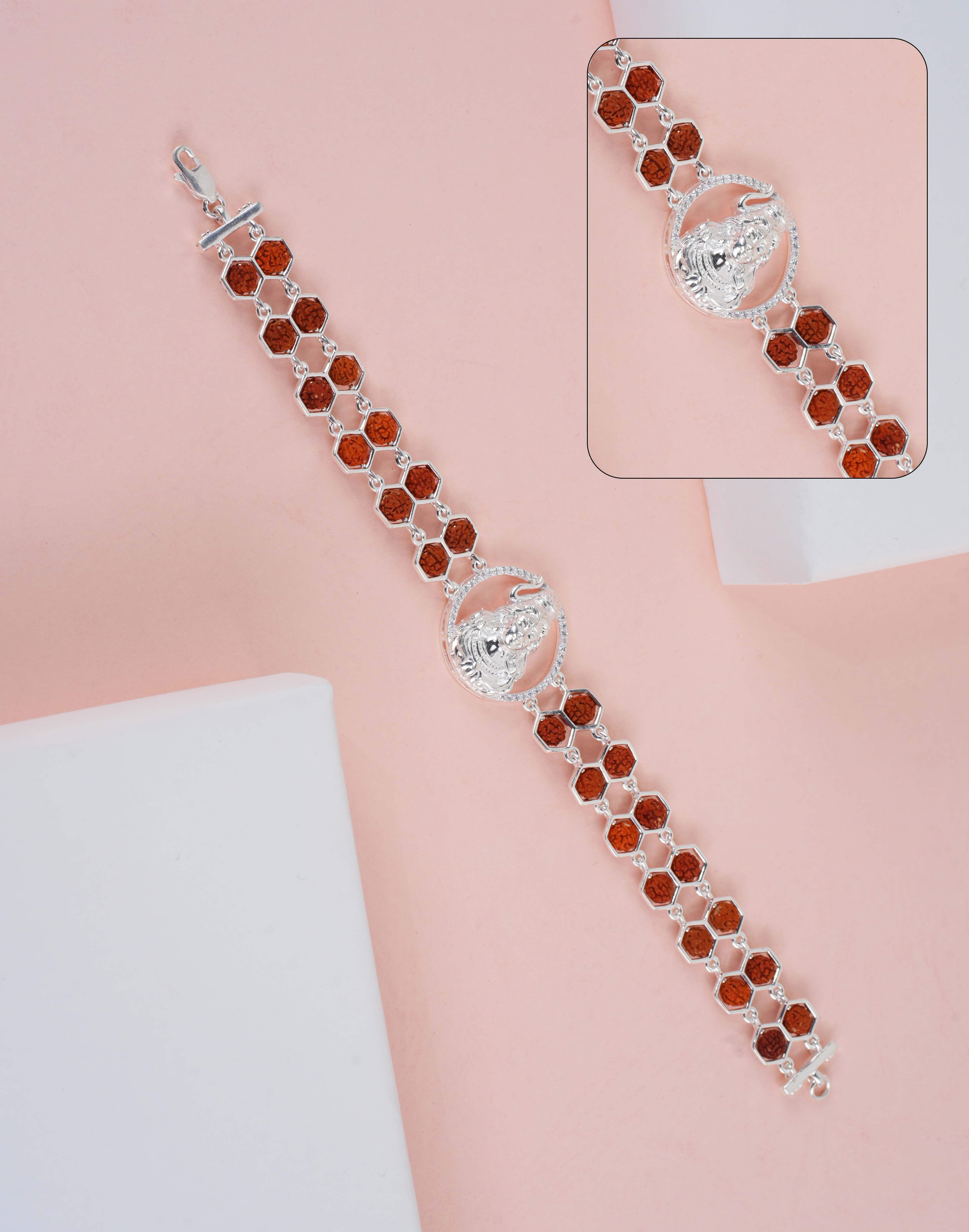 RUDRAKSH RUDRADEVA BRACELET 925