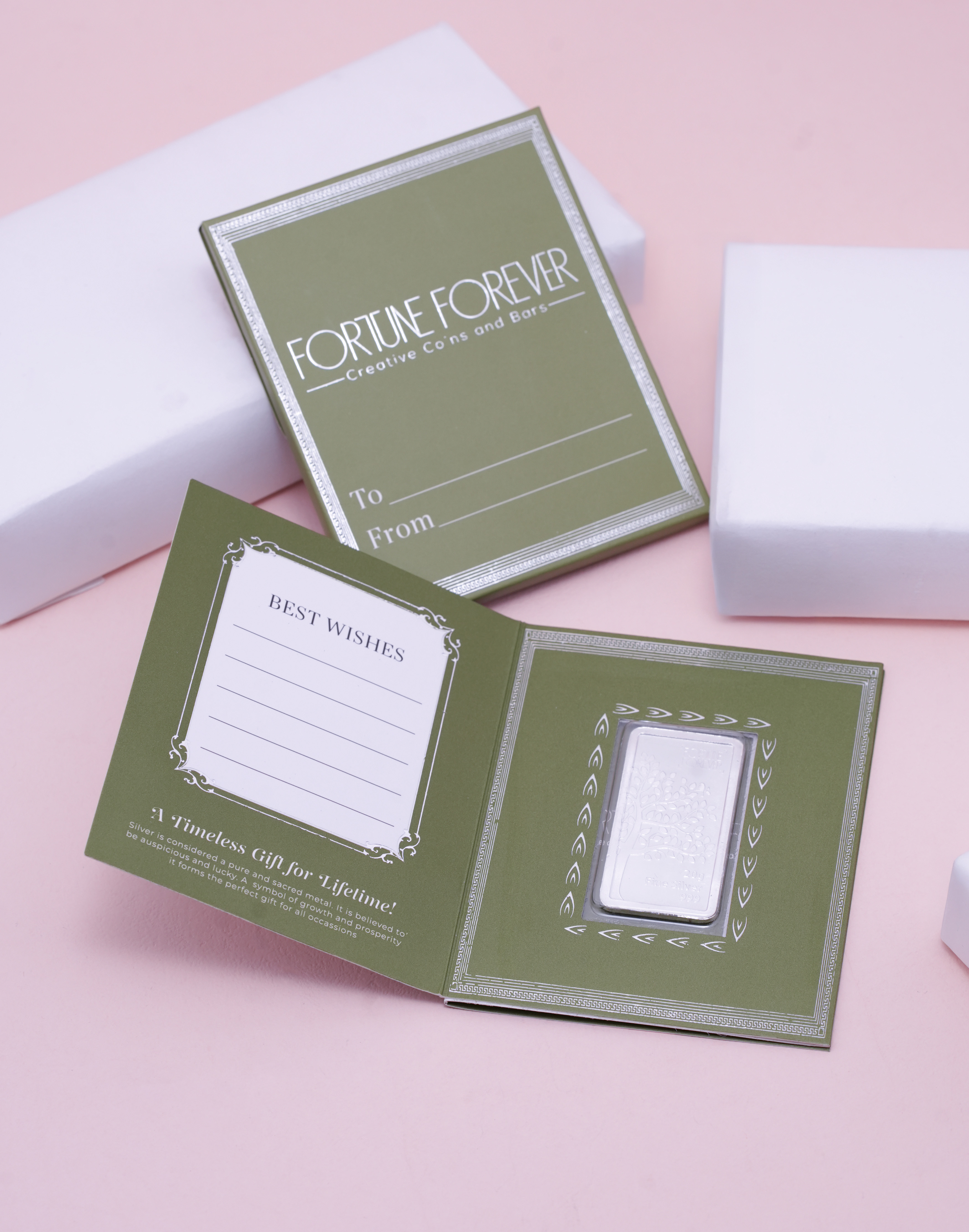 Classic Blessings Silver Bar Gift Card